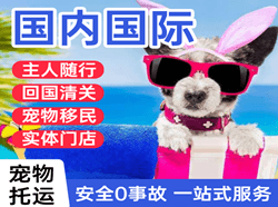 漠河古莲机场托运国际宠物托运 【国